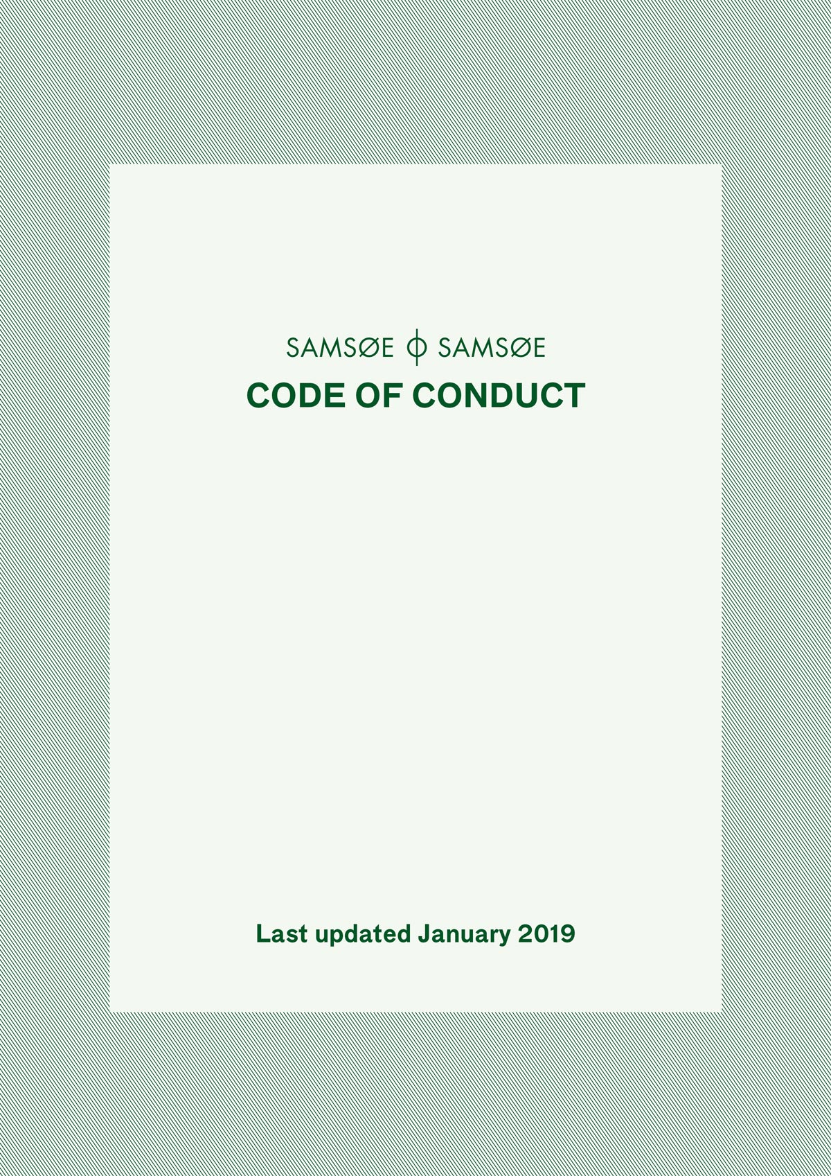Code of Conduct 1